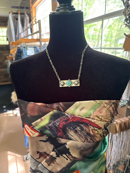 Sadie Boho Bar Necklace