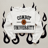 Cowboy University TEE or CREWNECK