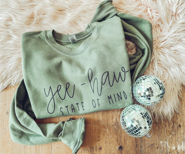 Yee-Haw State of Mind- Graphic Top