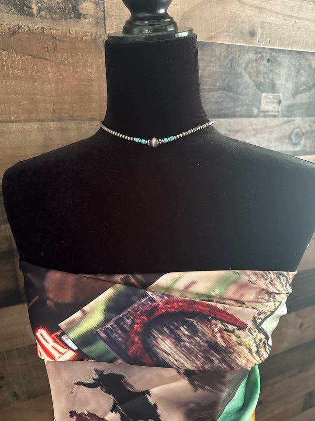 Easy to Love Beaded Choker Necklace