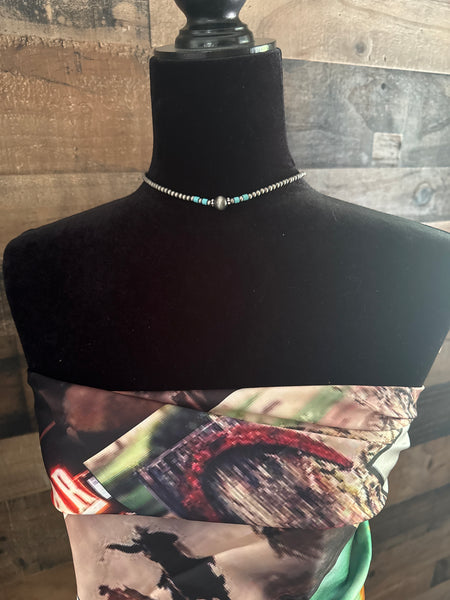 Easy to Love Beaded Choker Necklace