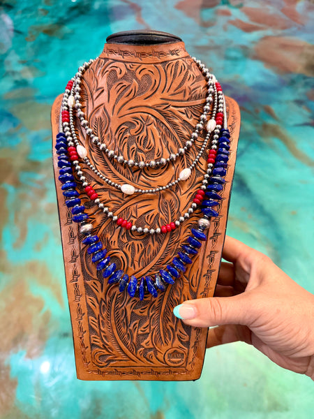 Round Western Concho Earrings