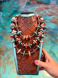 Jaci Stack – Mixed Spiny Oyster & Turquoise Three-Necklace Set