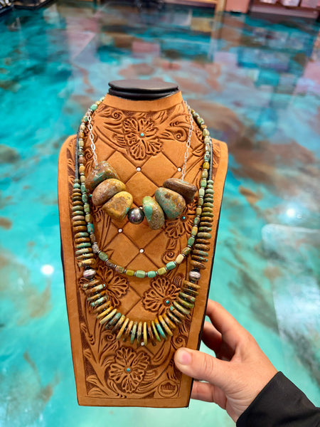 Chunky Turquoise Statement Set