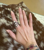 Bubble Bead Stretch Ring