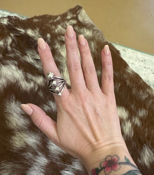 Bubble Bead Stretch Ring