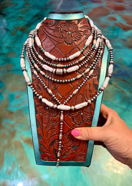 Round Western Concho Earrings