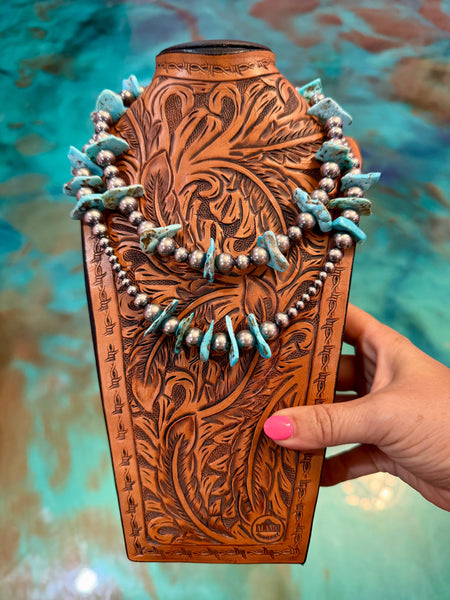 Round Western Concho Earrings