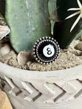 8 Ball Adjustable Ring