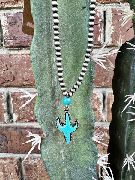 Cactus Choker Necklace