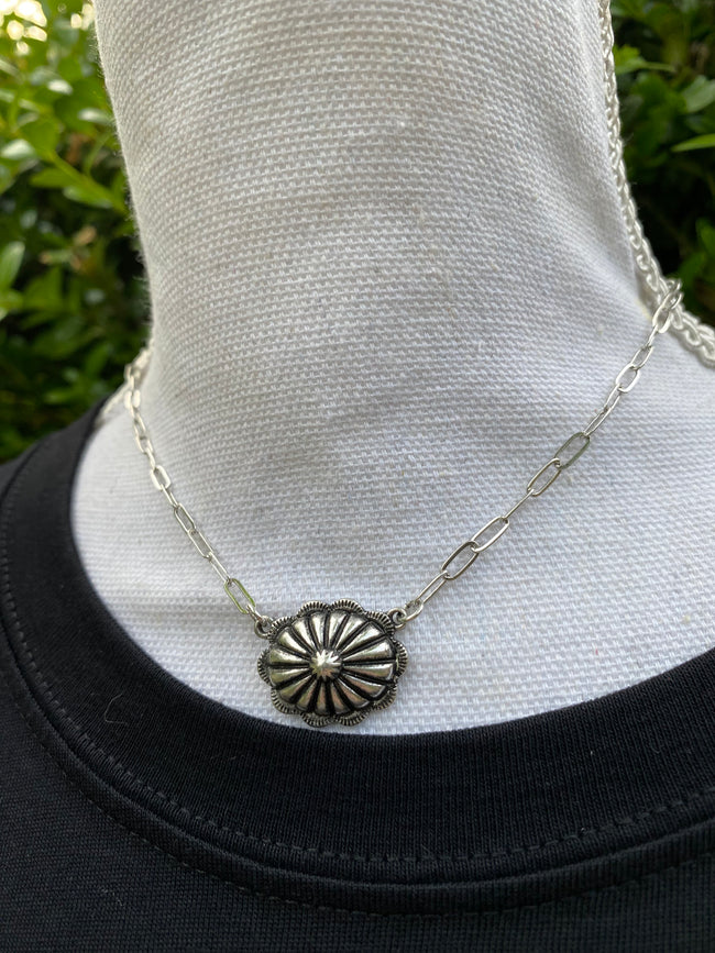 Dainty Concho Necklace