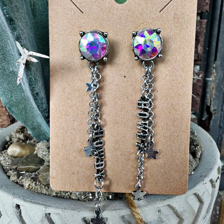 Space Cowgirl Dangle Earrings