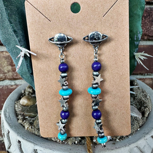 Space Cowgirl Dangle Earrings