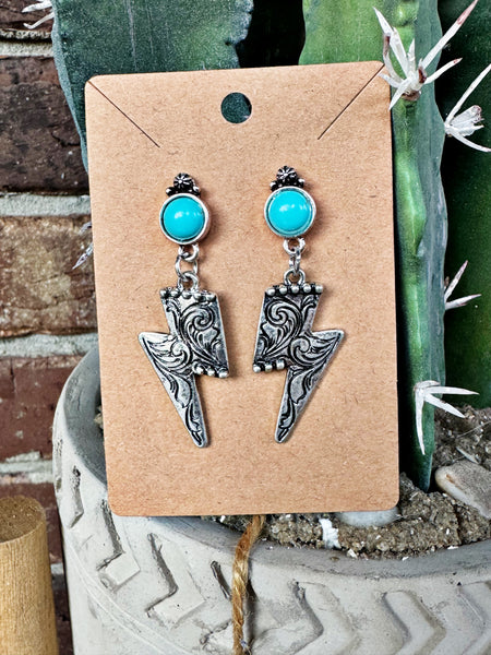 Highland Cow Dangle Earrings