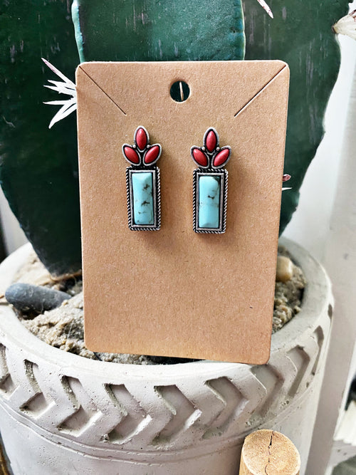 Wanna Be Loved Bar Earrings