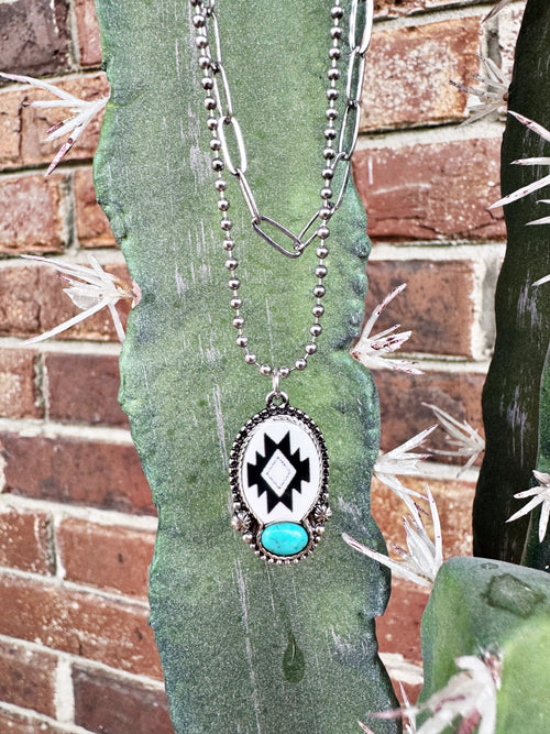 Layered Aztec Necklace