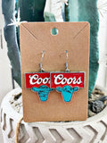 C & Cow Earrings