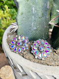 Shine Bright Cluster Stud Earrings