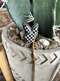 Checker Bunny Stretch Ring