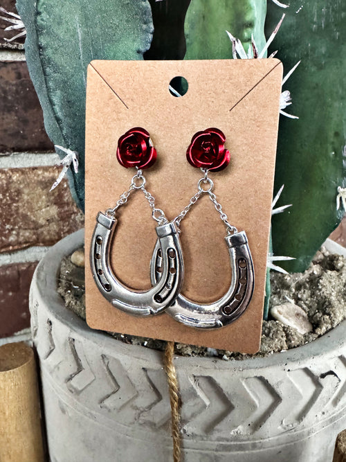 Rebel Rose Earrings