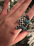 Checker Bolt Stretch Ring