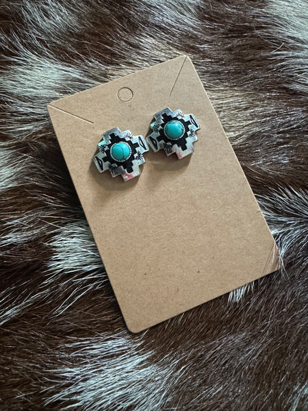 Southwestern Stud Earrings