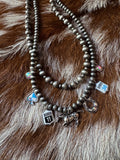 Western Rodeo Beaded Necklace