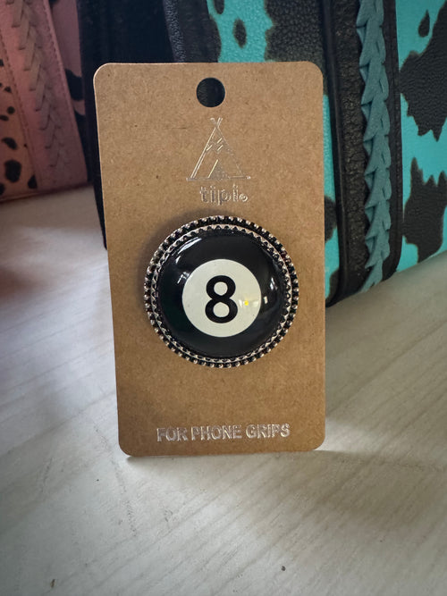 8 Ball Phone Grip