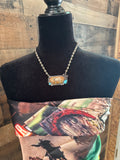 BRAHMA BULL BEADED NECKLACE
