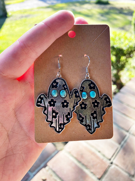 Cute But Spooky Ghost Earrings