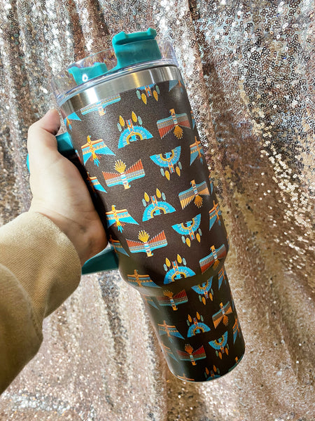 Mama's Let Your Babies Grow Up To Be Cowboys Tumbler