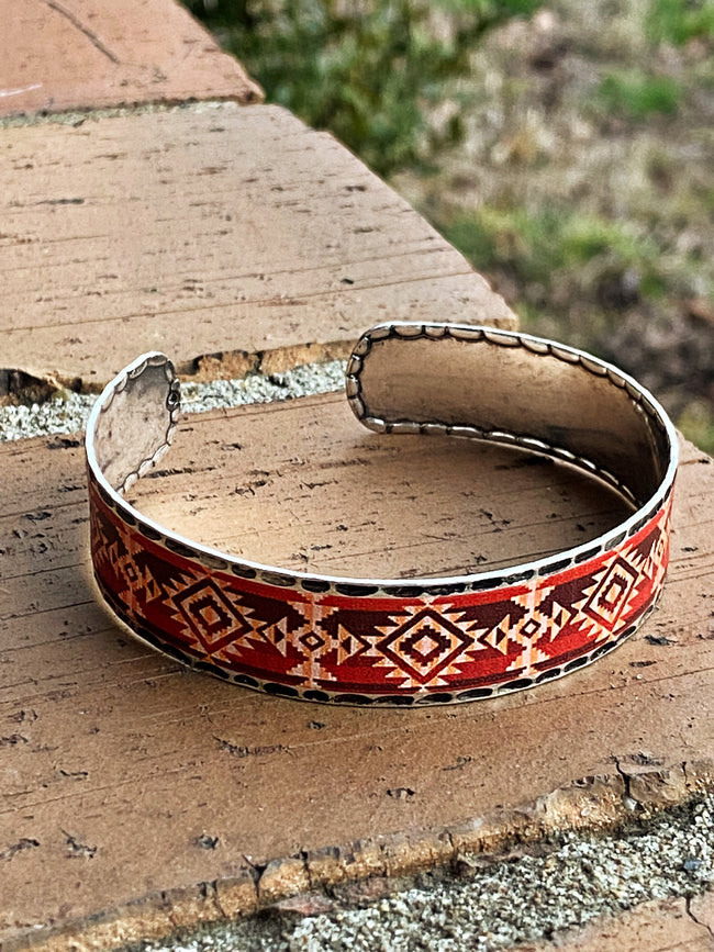 Aztec Cuff Bracelet