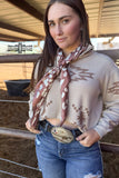 Mocha Leopard Wild Rag