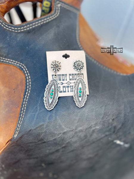 Outlaw Turquoise Earrings