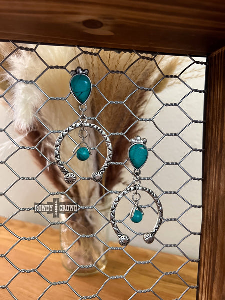 Western Turquoise Bead Hat Chain