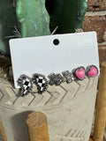 Threes a Crowd Earring Trio Set