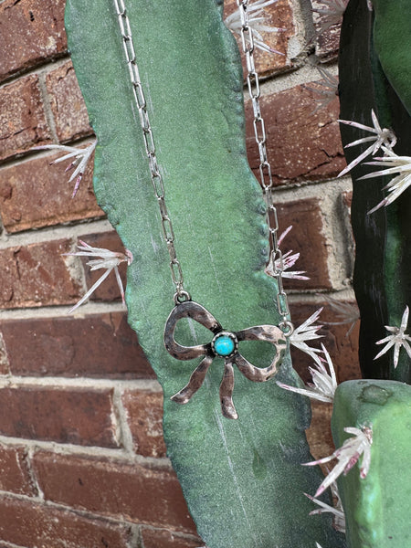 Turquoise Oval Hoop Earrings