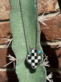 Checker Cactus Necklace