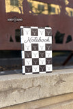 Checkered Skull Notebook