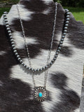 Cowgirl Concho Layered Necklace