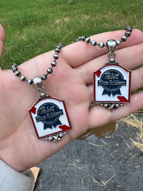 Beer Ribbon Necklace