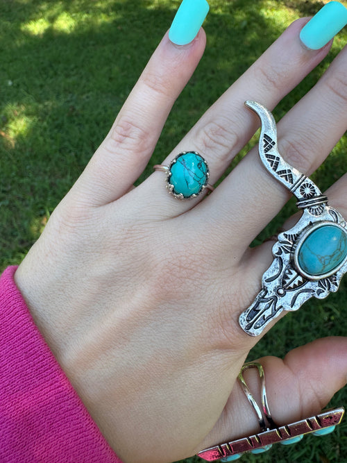 Sterling Silver Heartland Ring