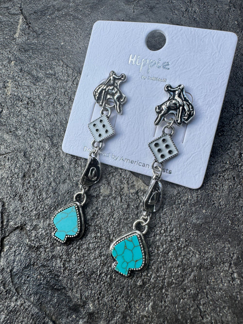 Western Charm Dangle Earrings