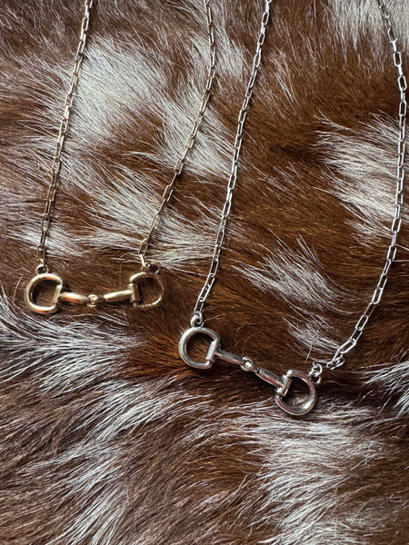 Cowgirl Horsebit Necklace