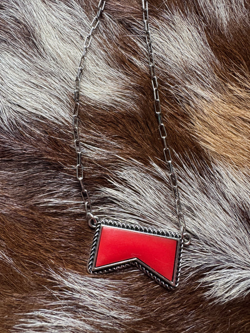Cowboy Killer Red Necklace