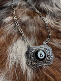 Statement 8 Ball Buckle Necklace