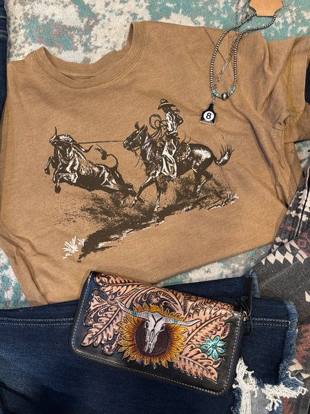 8 Ball Cattle Tag Necklace