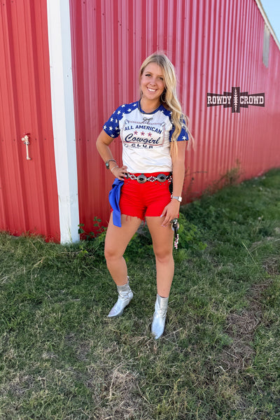 All American Cowgirl Tee