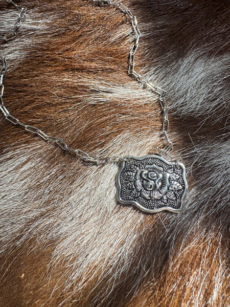 Sunset Cowboy Bar Necklace
