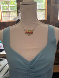 Sunset Cowboy Bar Necklace